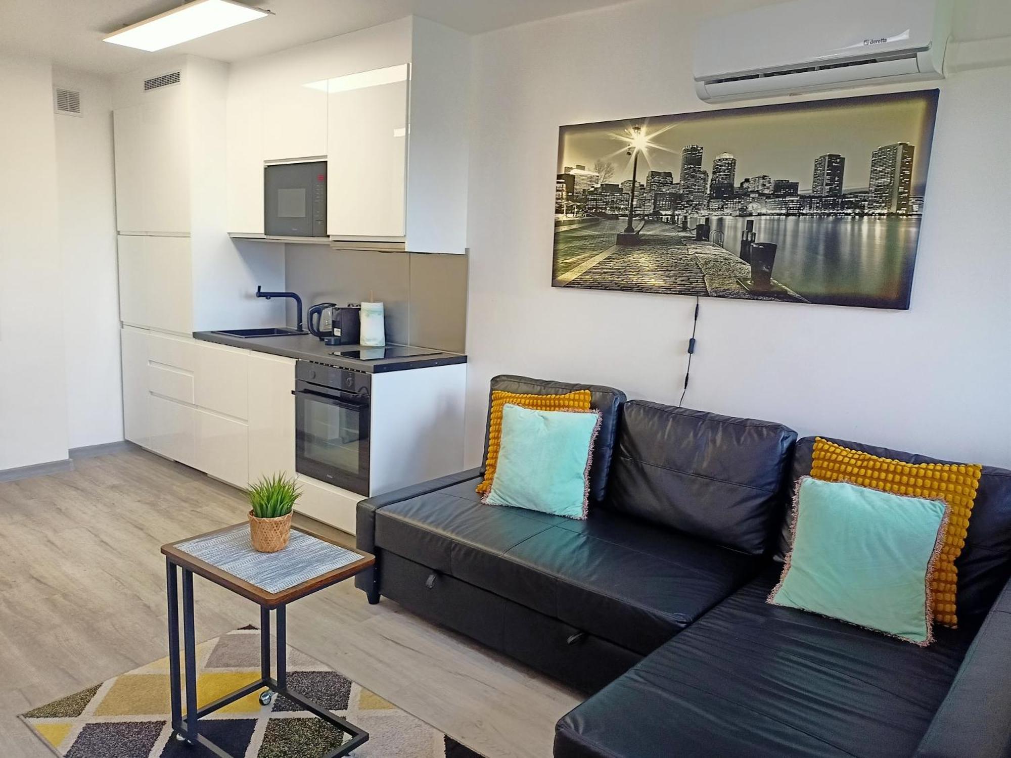 Apartament Z Balkonem Gliwice Mewy, Klimatyzacja Kültér fotó